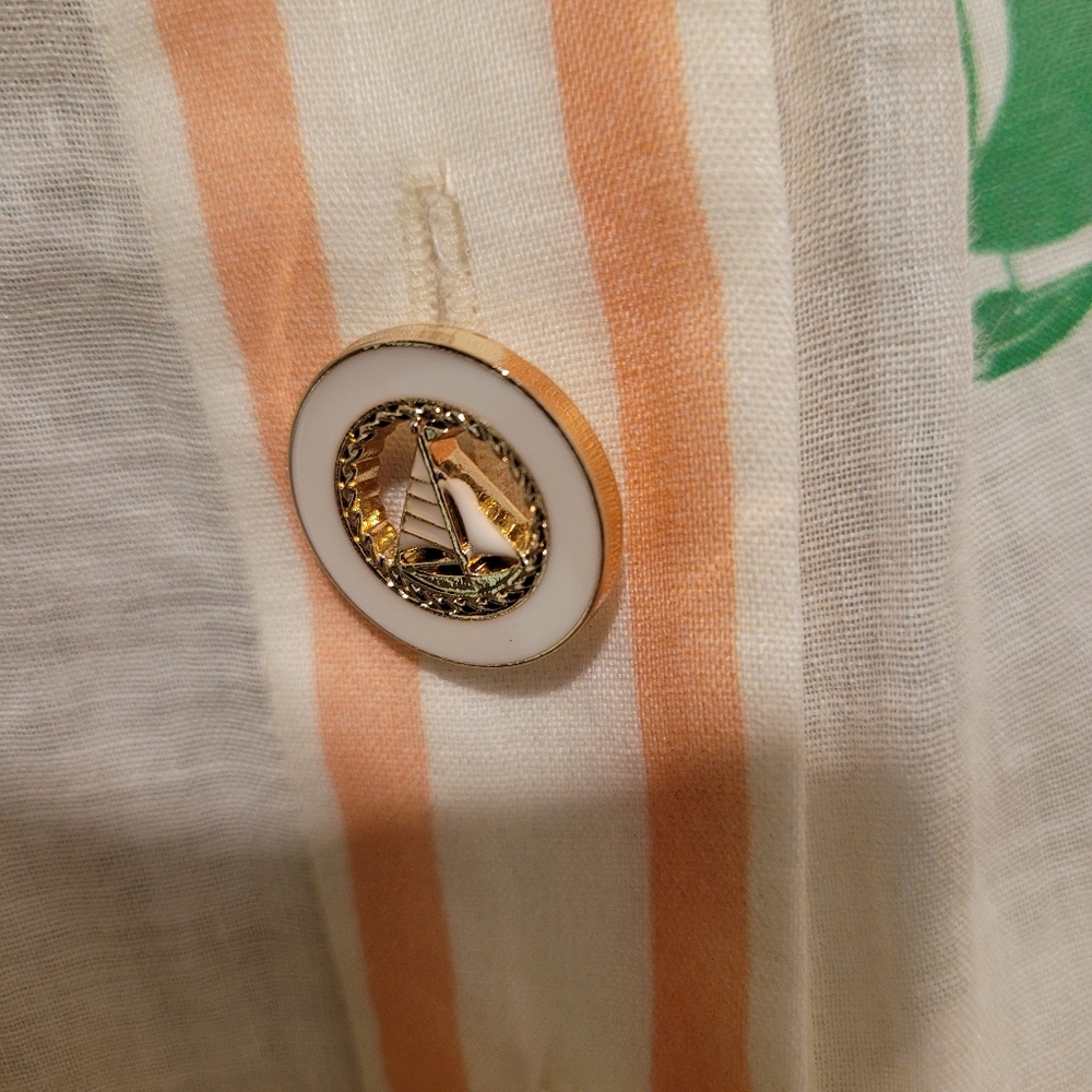 Zimmermann High Tide green Sailboat shirt and shorts 2 pc set - Picture 15 of 16